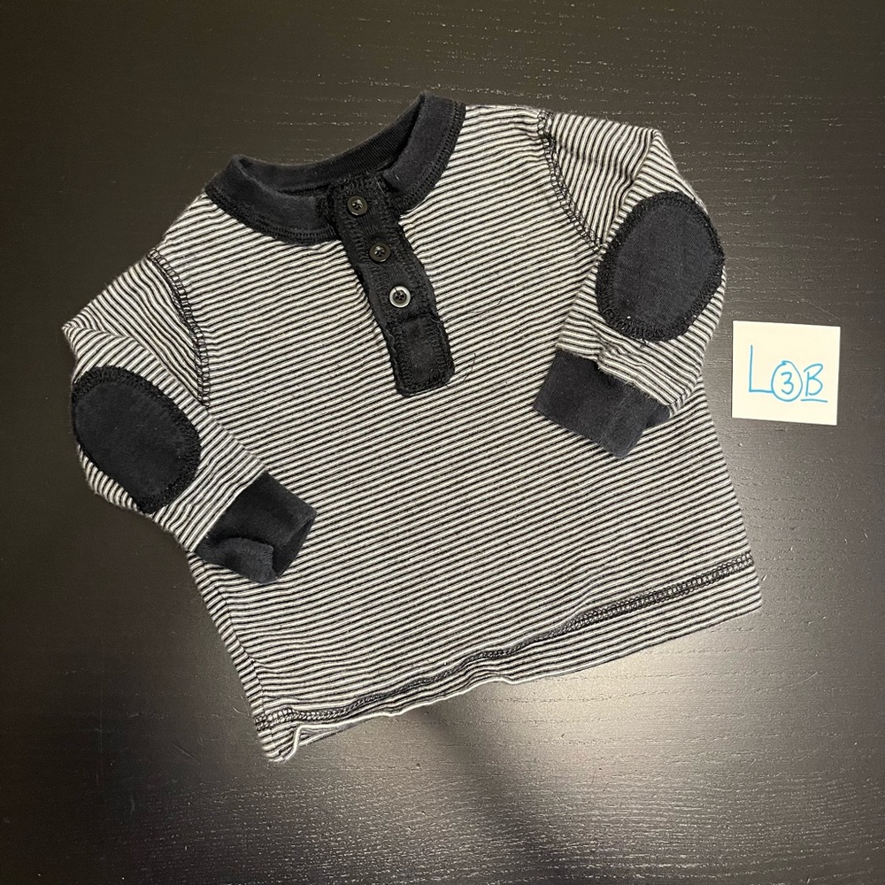 ⭐️5/$10.00⭐️ Joe Fresh 6-12m Striped T-Shirt